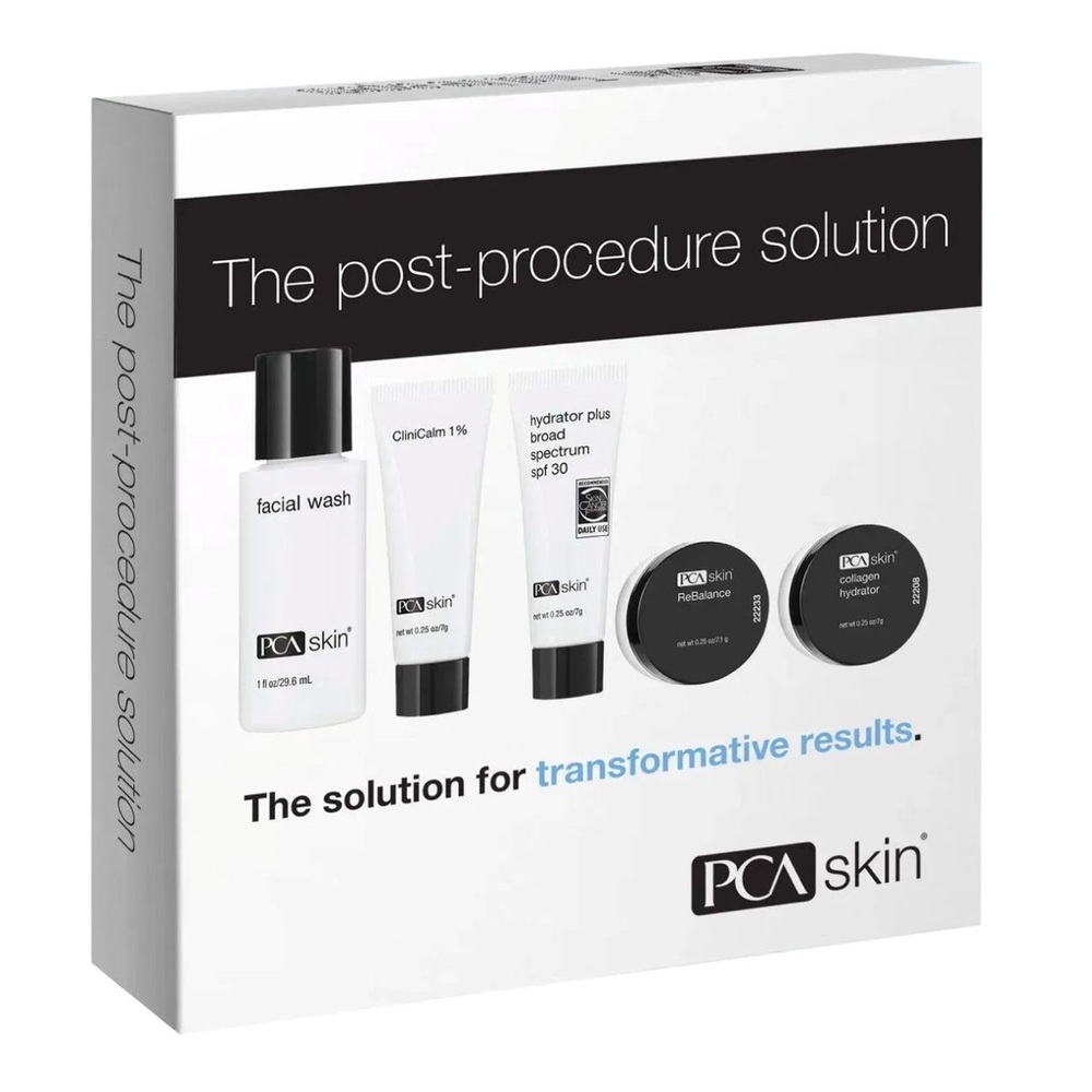New PCA skin post procedure solution skincare gift set, travel set